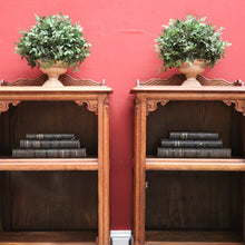 Load image into Gallery viewer, x SOLD Pair of Antique French Bedside Cabinets, Bedside Table or Lamp Tables, Side Tables. B11388