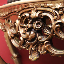 Load image into Gallery viewer, x SOLD Antique Italian Console Table, Hall Table. Gilt Timber and Gesso Table with Marble Top. B11386