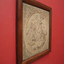Load image into Gallery viewer, Antique French Aubusson Hand-made Tapestry in the Original Oak Frame. B11496