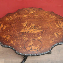 Load image into Gallery viewer, An Antique Swedish Side or Centre Table featuring an Intricate Marquetry Inlay. B11979

