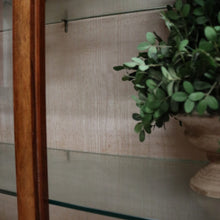 Load image into Gallery viewer, x SOLD Antique China Cabinet - Ricketts and Thorp Australian Glass Shelf Display Cabinet. B11918