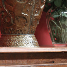 Load image into Gallery viewer, x SOLD Antique French Brass Coal Bucket, Unicorn, Lion and Fleur De Lis Bucket. B11300