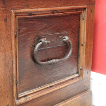 Load image into Gallery viewer, x SOLD Antique Blanket Box, Trunk, Chest, Lift Lid Storage Box, Coffer, Coffee Table. B11323