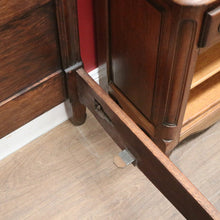Load image into Gallery viewer, x SOLD Antique French Double Bed, includes the Headboard, Foot and Side Rails. B11964