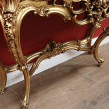 Load image into Gallery viewer, x SOLD Antique Italian Console Table, Hall Table. Gilt Timber and Gesso Table with Marble Top. B11386