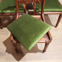Load image into Gallery viewer, x SOLD Set of Six Dining or Kitchen Chairs including Two Carver or Armchairs B11516