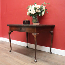 Load image into Gallery viewer, x SOLD Antique Australian Chess Table with Carved Timber Chess Pieces. Australian Maple. B11976