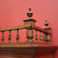 Load image into Gallery viewer, x SOLD Antique French Walnut Bookcase or Two-door China or Display Cabinet Cupboard. B11958