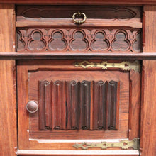 Load image into Gallery viewer, x SOLD Antique French rosewood and Marble Top Single Drawer Bedside Cabinet or Lamp Table B11996