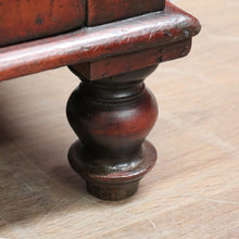 Load image into Gallery viewer, x SOLD Antique Australian Cedar Two-Height Bookcase or China Cabinet with Shield Doors. B11777