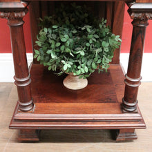 Load image into Gallery viewer, x SOLD Antique French rosewood and Marble Top Single Drawer Bedside Cabinet or Lamp Table B11996