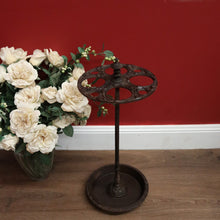 Load image into Gallery viewer, x SOLD Antique French Cast Iron Umbrella Holder or Stand or Cane, Walking Stick Holder. B11518