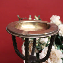 Load image into Gallery viewer, x SOLD Antique French Hand-Forged Magazine Rack with Ashtray, Magazine Holder. B11424
