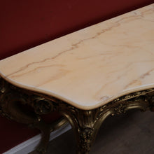 Load image into Gallery viewer, x SOLD Antique Italian Console Table, Hall Table. Gilt Timber and Gesso Table with Marble Top. B11386