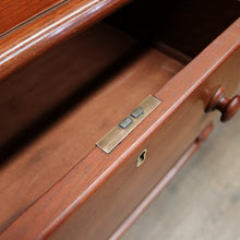 Load image into Gallery viewer, x SOLD Antique Australian Cedar Chest of Five Graduating Drawers, Hall or Entry Chest, Full Cedar. B11556