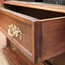 Load image into Gallery viewer, x SOLD Antique French Walnut China Cabinet or Bookcase with 3 Drawers to the Base. B11903