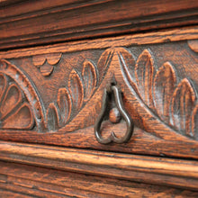 Load image into Gallery viewer, x SOLD Antique French Oak Sideboard, Three Door, Three Drawer Gothic Sideboard, Hall Cabinet. B11476