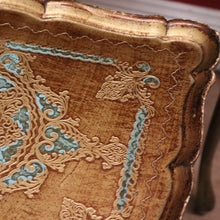 Load image into Gallery viewer, x SOLD Nest of Tables, 3 Italian Florentine Side Tables, Lamp Tables, Stackable Tables, or Nesting Table. B11520