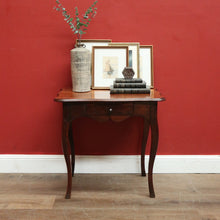 Load image into Gallery viewer, x SOLD Antique French Country Farmhouse Single Drawer Hall or Lamp Table. B11719
