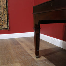Load image into Gallery viewer, x SOLD Antique Australian Cedar Office Desk, Stationery Desk, Writing Slope Desk B11511