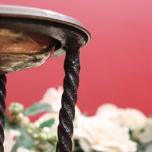 Load image into Gallery viewer, x SOLD Antique French Hand-Forged Magazine Rack with Ashtray, Magazine Holder. B11424