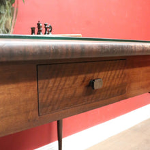 Load image into Gallery viewer, x SOLD Antique Australian Chess Table with Carved Timber Chess Pieces. Australian Maple. B11976