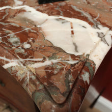 Load image into Gallery viewer, x SOLD Antique French Chest of Drawers, Marble Top Inlaid Two Drawer Hall Cabinet. B11332