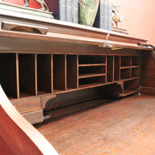 Load image into Gallery viewer, x SOLD Antique English Roll-top Desk, Office Desk, Home Office Desk, Drawers. B11970