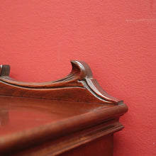 Load image into Gallery viewer, x SOLD Antique Bell Bros, Australian Cedar Two-Door China Cabinet or Display Cupboard. B11759