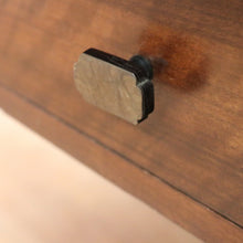 Load image into Gallery viewer, x SOLD Antique Australian Chess Table with Carved Timber Chess Pieces. Australian Maple. B11976