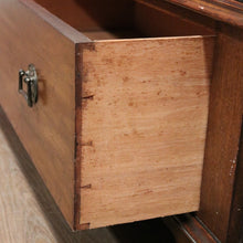 Load image into Gallery viewer, x SOLD Antique English Oak Two-Door Wardrobe, Gentleman's Cabinet, Campaign Handle Clock Cupboard. B11967