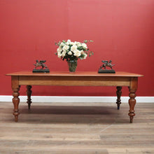 Load image into Gallery viewer, x SOLD Antique Australian Cedar Refectory Table, Dining Table, Kitchen Table B11295