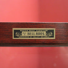 Load image into Gallery viewer, x SOLD Antique Bell Bros, Australian Cedar Two-Door China Cabinet or Display Cupboard. B11759