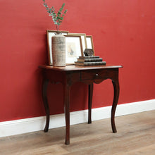 Load image into Gallery viewer, x SOLD Antique French Country Farmhouse Single Drawer Hall or Lamp Table. B11719