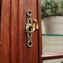 Load image into Gallery viewer, x SOLD Antique French Rosewood China Cabinet or Two door Bookcase, Glass Shelves B11530