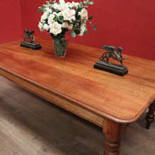 Load image into Gallery viewer, x SOLD Antique Australian Cedar Refectory Table, Dining Table, Kitchen Table B11295