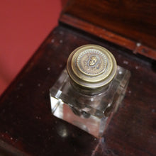 Load image into Gallery viewer, x SOLD Antique Australian Cedar Office Desk, Stationery Desk, Writing Slope Desk B11511