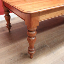 Load image into Gallery viewer, x SOLD Antique Australian Cedar Refectory Table, Dining Table, Kitchen Table B11295