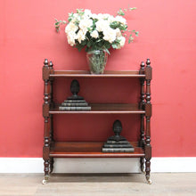 Load image into Gallery viewer, x SOLD Antique Australian Cedar Three-Tier Dumb Waiter, Server, Servery Sideboard or Table B11756