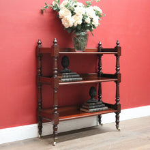 Load image into Gallery viewer, x SOLD Antique Australian Cedar Three-Tier Dumb Waiter, Server, Servery Sideboard or Table B11756