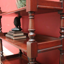 Load image into Gallery viewer, x SOLD Antique Australian Cedar Three-Tier Dumb Waiter, Server, Servery Sideboard or Table B11756