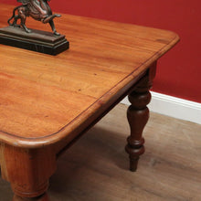 Load image into Gallery viewer, x SOLD Antique Australian Cedar Refectory Table, Dining Table, Kitchen Table B11295