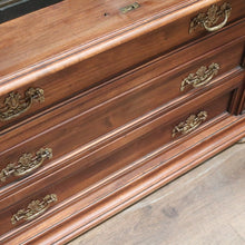 Load image into Gallery viewer, x SOLD Antique French Walnut China Cabinet or Bookcase with 3 Drawers to the Base. B11903