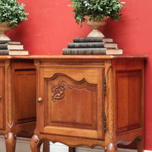 Load image into Gallery viewer, x SOLD Pair of Vintage French Bedside Cabinets, Lamp or Side Tables, a True Pair. B11799