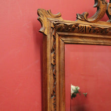 Load image into Gallery viewer, x SOLD Antique French Wall Mirror, Country Farmhouse French Pine Bevelled Edge Hall Mantel Mirror. B11636