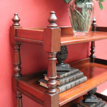 Load image into Gallery viewer, x SOLD Antique Australian Cedar Three-Tier Dumb Waiter, Server, Servery Sideboard or Table B11756