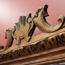 Load image into Gallery viewer, x SOLD Antique French Wall Mirror, Country Farmhouse French Pine Bevelled Edge Hall Mantel Mirror. B11636