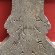 Load image into Gallery viewer, x SOLD Antique French Bluestone Cross, Ornament Garden Display or Crucifix B11858
