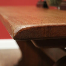 Load image into Gallery viewer, X Sold French Refectory Table, Twin Pedestal, Slab Top Kitchen Table, Dining Table. B11401