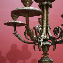 Load image into Gallery viewer, x SOLD Pair of Antique French Table or Sideboard Candelabras, Candlestick Holders B11313